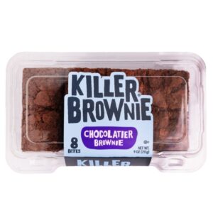 Killer Brownie Chocolatier Brownie Bites 9oz 6ct